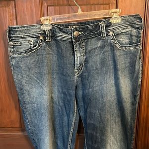 Silver Jeans, Size 22, L32, Blue
